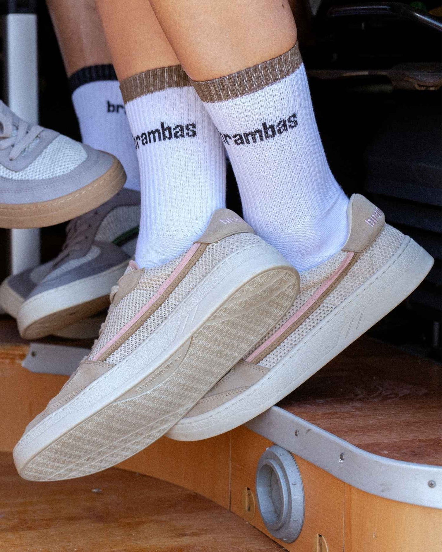 Calcetines Origin Crew - Musgo